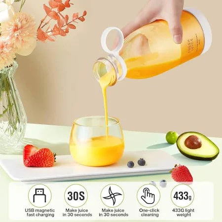 “Trendzy™ — USB Rechargeable Portable Mini Juicer Blender”
