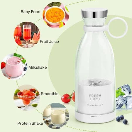 “Trendzy™ — USB Rechargeable Portable Mini Juicer Blender”